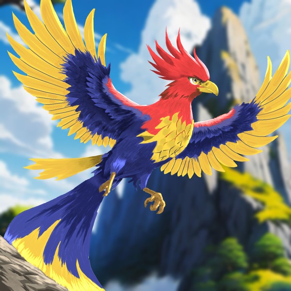 鮮やかな鳥 #1/20