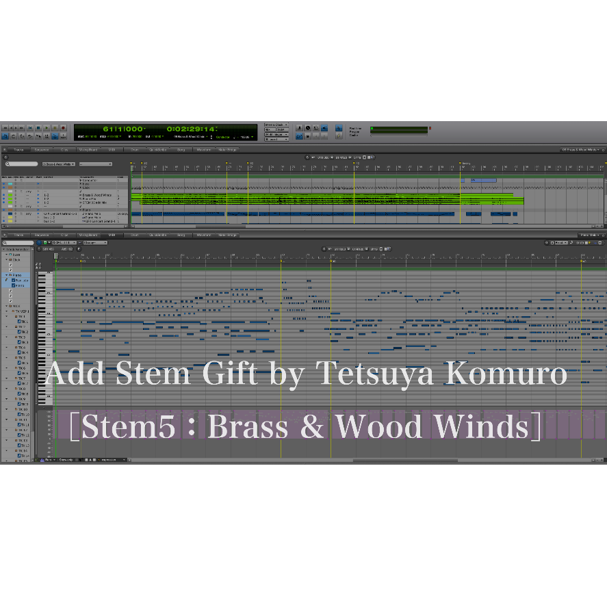 Add Stem Gift by Tetsuya Komuro ［for Stem5：Brass & Wood Winds］