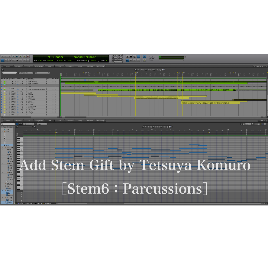 Add Stem Gift by Tetsuya Komuro ［for Stem6：Parcussions］ #1/2