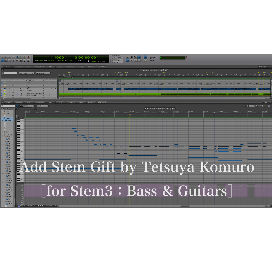 Add Stem Gift by Tetsuya Komuro ［for Stem3：Bass & Guitars］ #2/2