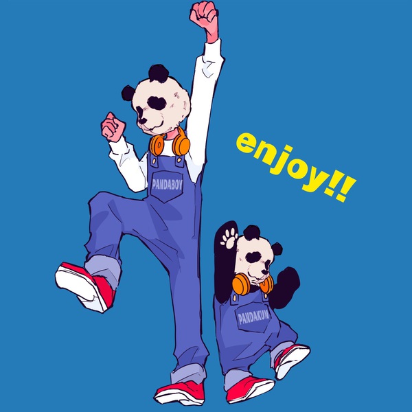 Let's enjoy panda boy! #3367/8980