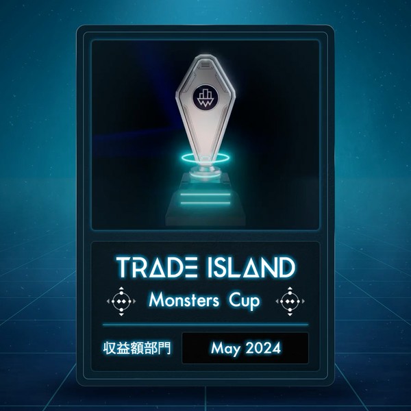 【2024.05】収益額部門「Monsters Cup」 デジタルトロフィー #18/100