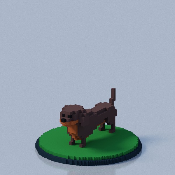 DACHSHUND #381/1000