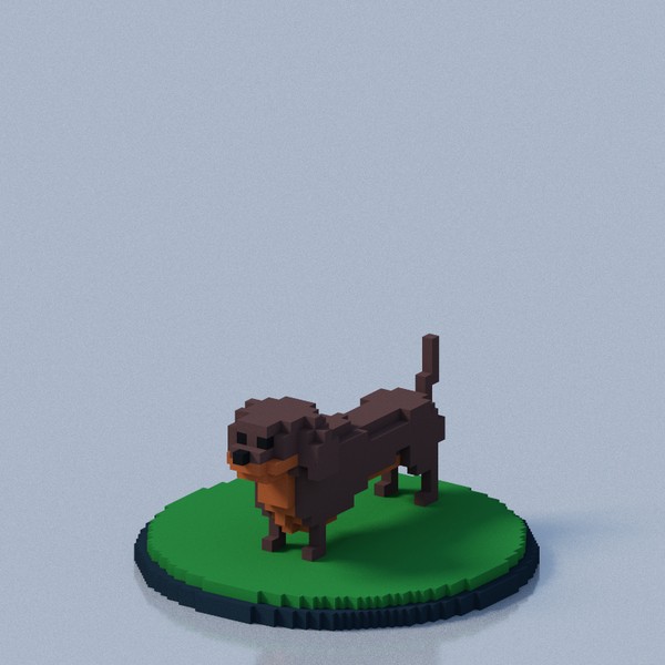 DACHSHUND #953/1000