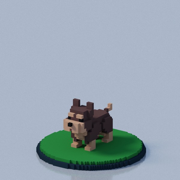 YORKSHIRE TERRIER #158/1000