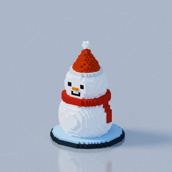 Snowman #65/100