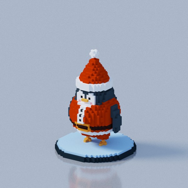 PENGUIN KID（christmas style） #62/100