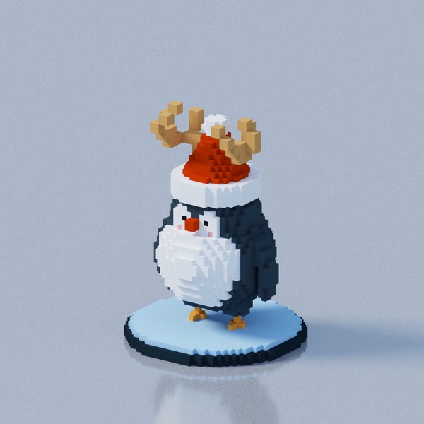 PENGUIN KID（christmas style） #93/100