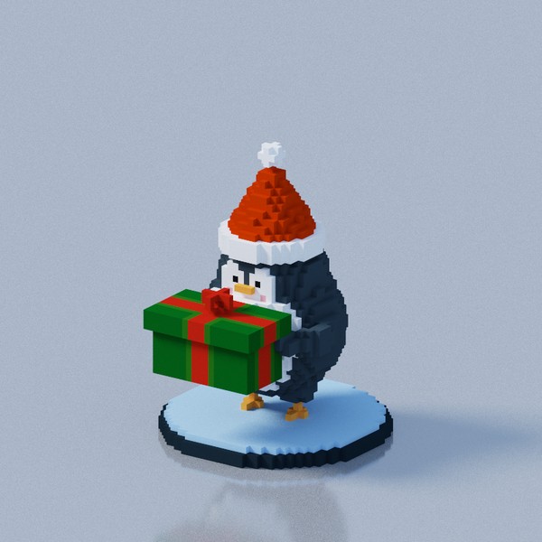 PENGUIN KID（christmas style） #55/100
