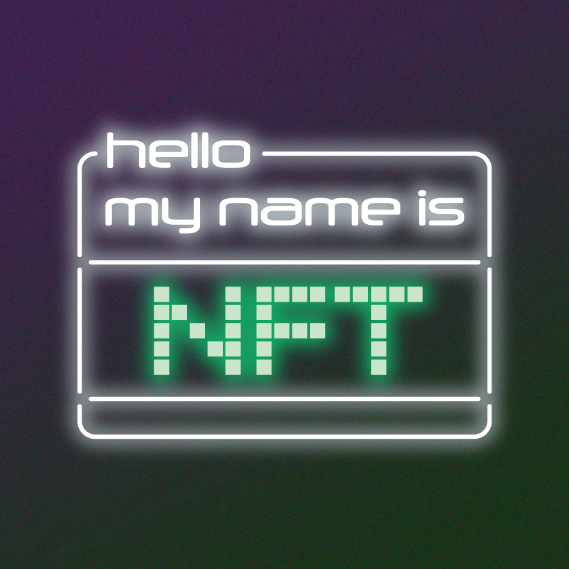 Hello my name is NFT 来場記念NFT #194/380