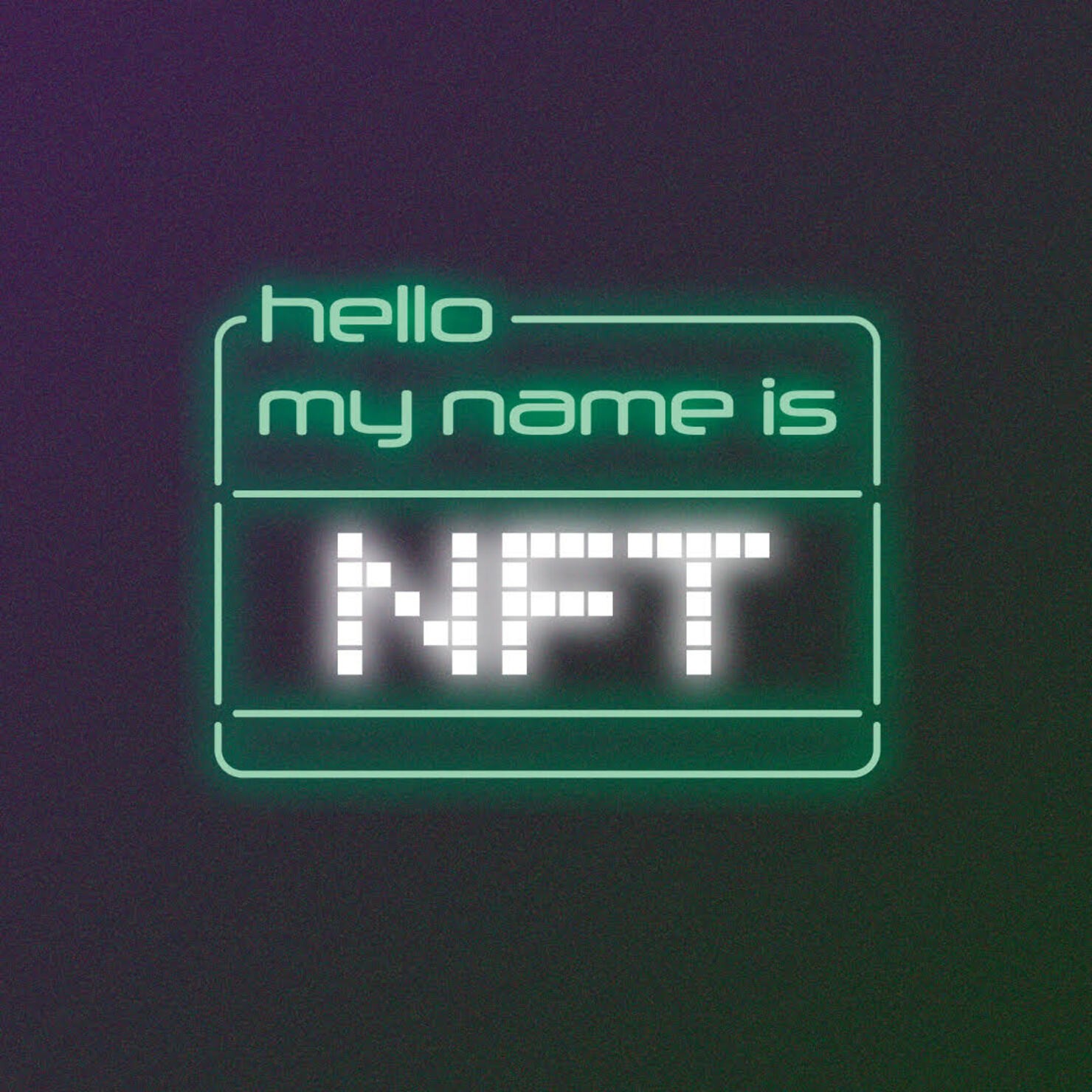 Hello my name is NFT 前夜祭来場記念NFT #71/100