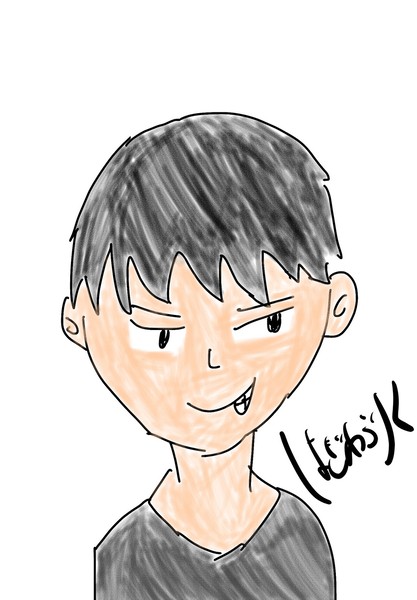 『萩原利久の落書き　試合に勝ったわたくし。』 #506/1000