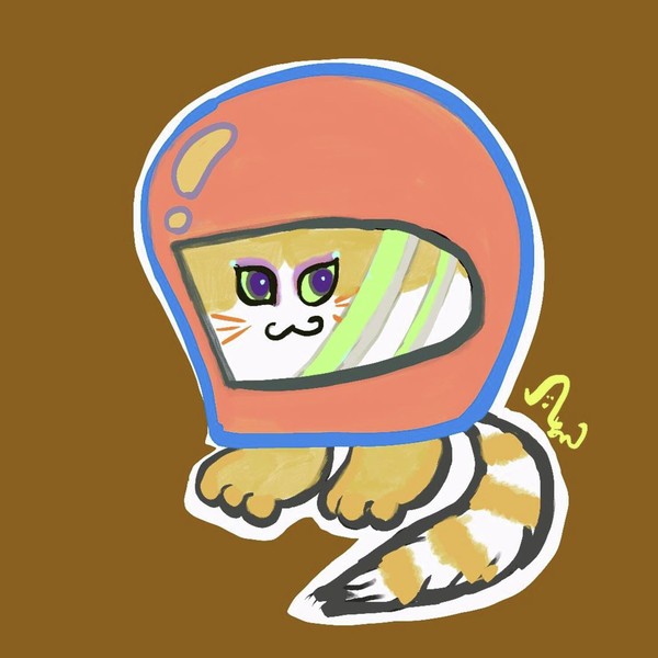 ヘルメットにゃーむす 2