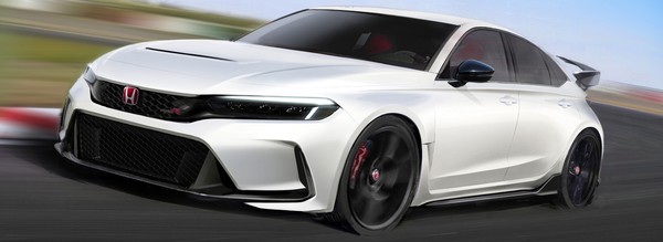 22M CIVIC TYPE R　ファイナルスケッチ1 #917/1000