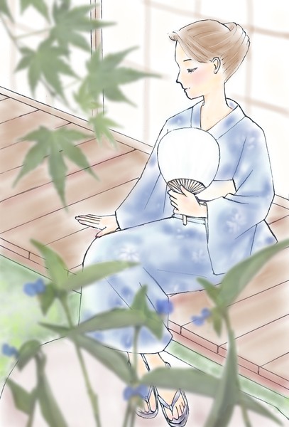 「夏の縁」 じゅん【病院文庫支援活動】 #2/5