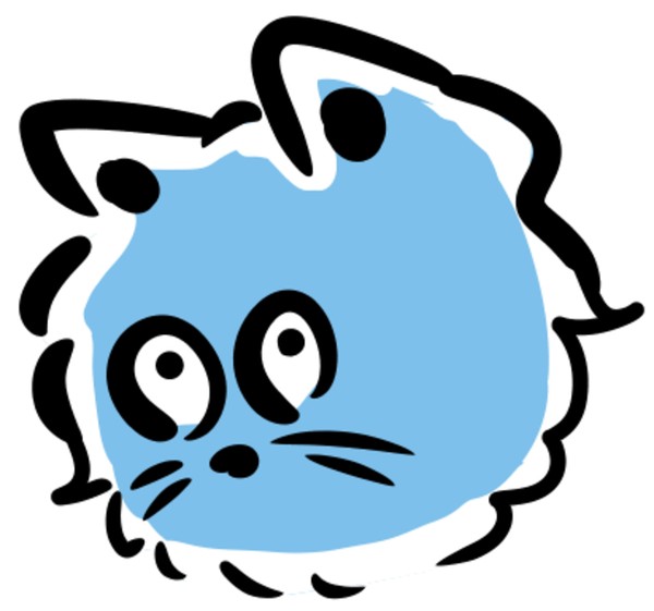 NURENEKO cat with wet face