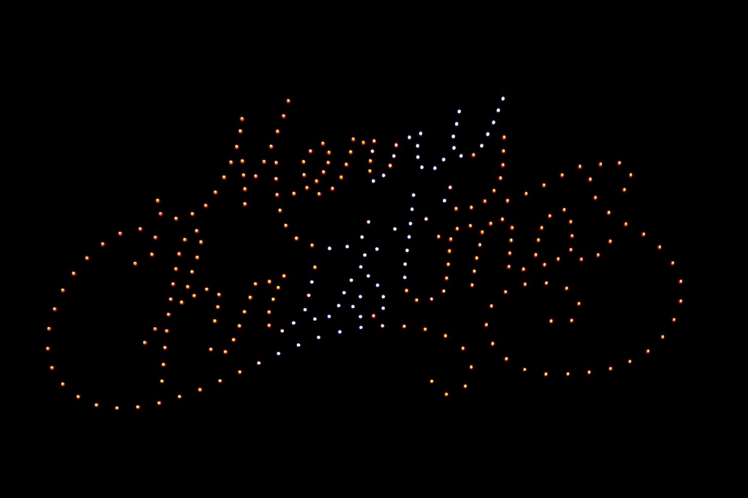 クリスマスドローンショー2021 in 上士幌＜Merry Christmas＞