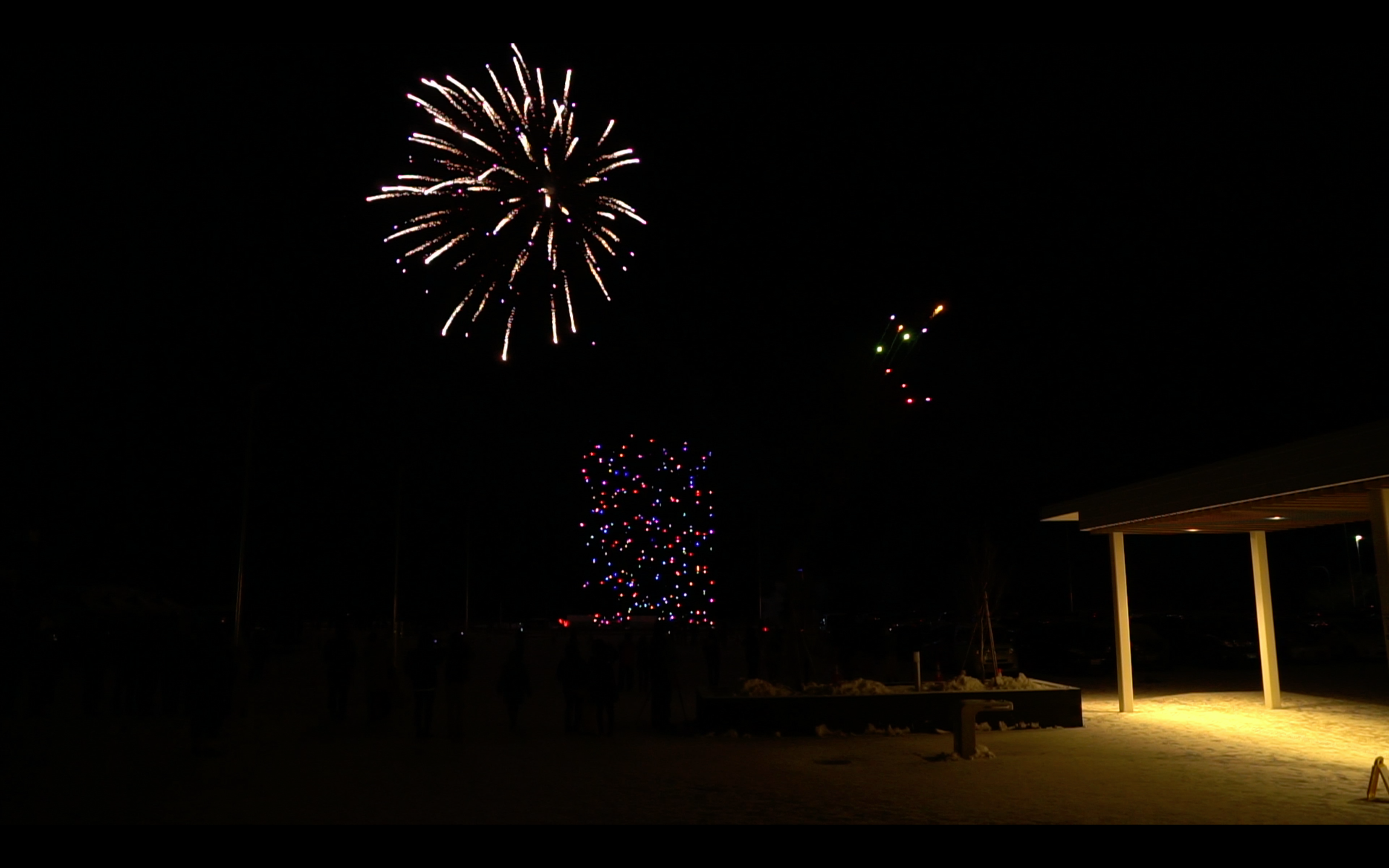 クリスマスドローンショー2021 in 上士幌＜2021.12.17.第2部＞