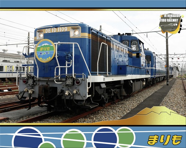 夢の実現！東武DE10-1109「まりも」ヘッドマーク【JR北海道コラボNFT】 #2/20