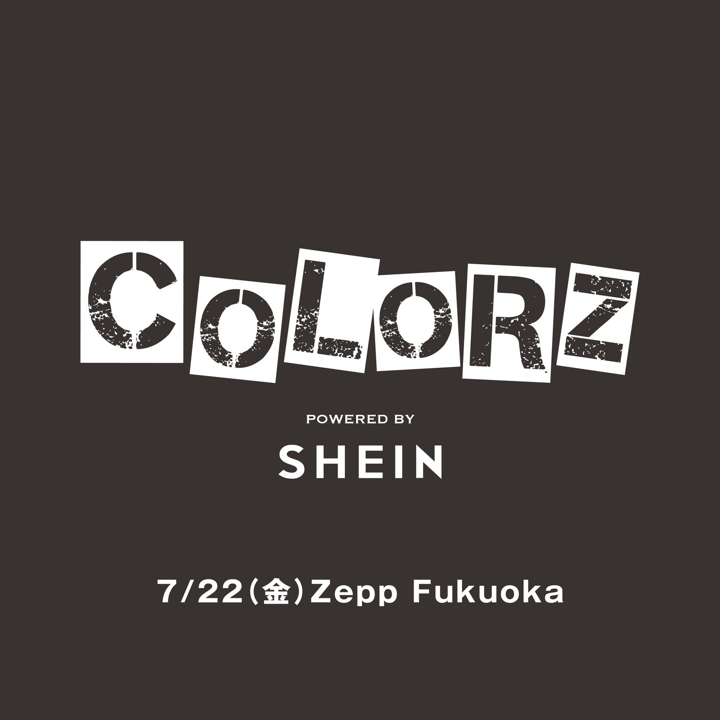 COLORZロゴ_black Fukuoka 2022.7.22 #34/200