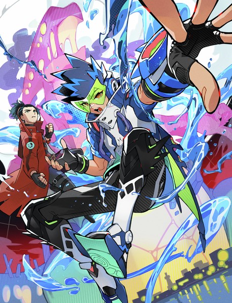 【サインなし】さいとうなおき描き下ろしフルカラーイラスト（巨大怪獣ポリマドンの謎） #10/100