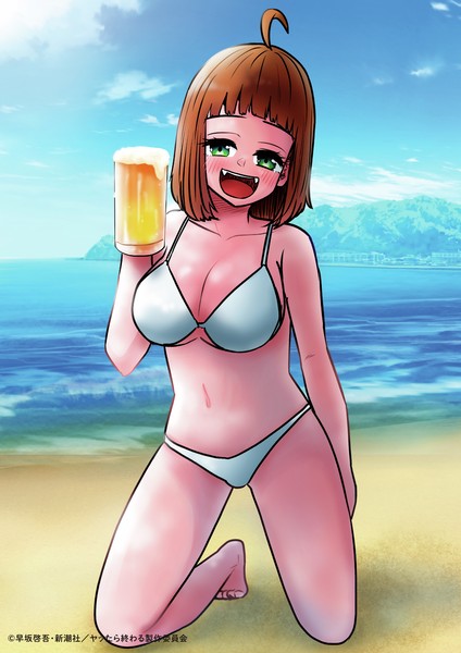 早坂啓吾先生・描き下ろしカラーイラスト サバエ 夏ver.