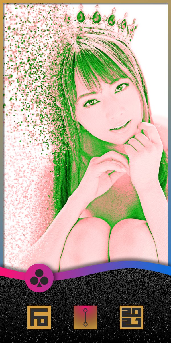 TOKYO.CARDS「吉沢明歩」クラブのクイーン - え / TOKYO.CARDS「Akiho Yoshizawa」Queen of Clubs - e