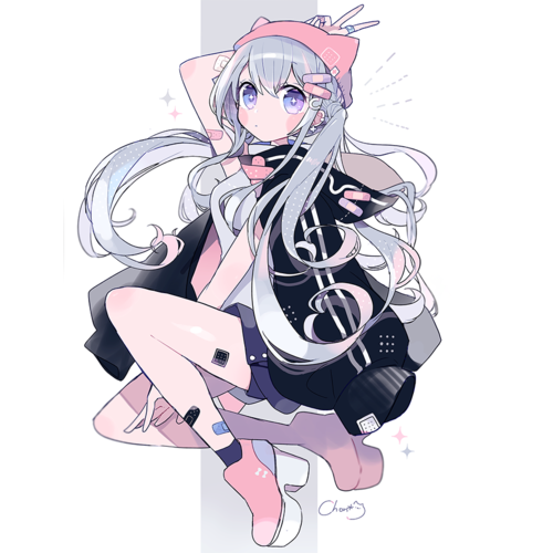 ちょん Illustrationのnft Adam Bygmo