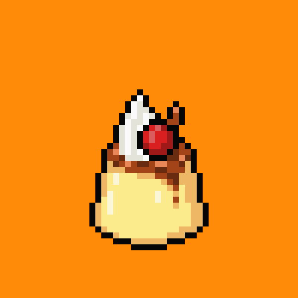 スイーツモチーフのドット絵を作りました Snsのアイコンとしてご利用しやすいサイズでご用意しております I Made A Dot Picture With A Sweets Motif It Is Available In A Size That Is Easy To Use As A Sns Icon