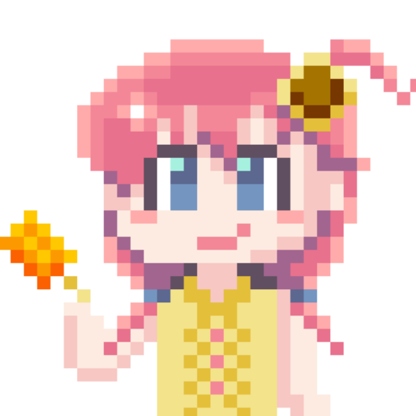 ドット絵 ポルペ オレンジ