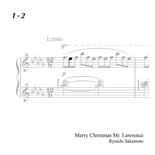 1-2 "Merry Christmas Mr. Lawrence" Ryuichi Sakamoto 坂本 龍一