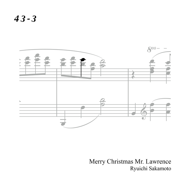 43-3 "Merry Christmas Mr. Lawrence" Ryuichi Sakamoto 坂本 龍一