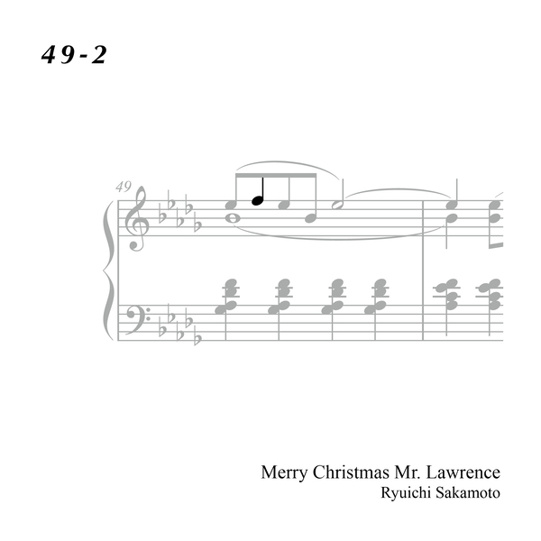 49-2 "Merry Christmas Mr. Lawrence" Ryuichi Sakamoto 坂本 龍一