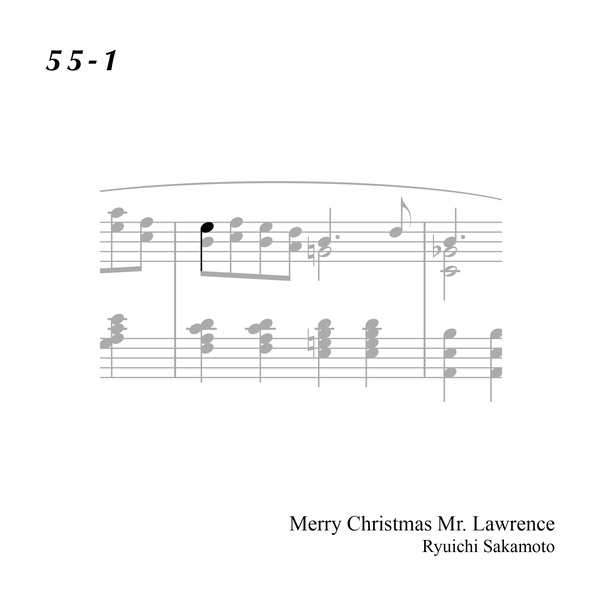 55-1 "Merry Christmas Mr. Lawrence" Ryuichi Sakamoto 坂本 龍一