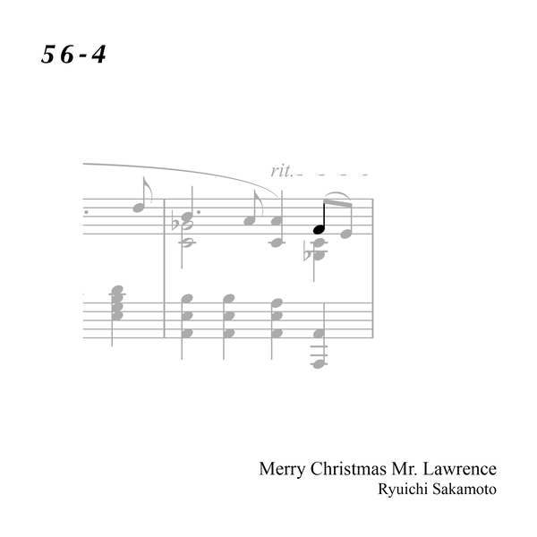 56-4 "Merry Christmas Mr. Lawrence" Ryuichi Sakamoto 坂本 龍一