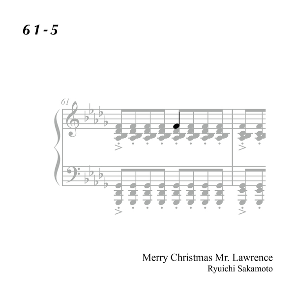 61-5 "Merry Christmas Mr. Lawrence" Ryuichi Sakamoto 坂本 龍一