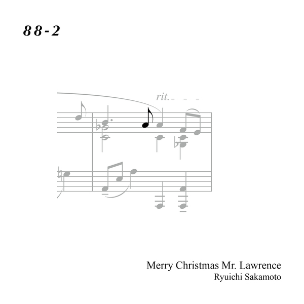 88-2 "Merry Christmas Mr. Lawrence" Ryuichi Sakamoto 坂本 龍一