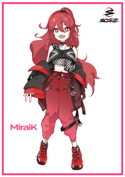 SCARZ MiraiK キャラクタートレーディングカード #3/5