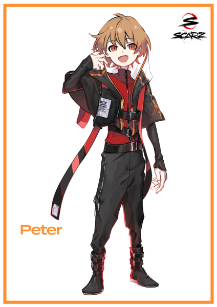 SCARZ Peter キャラクタートレーディングカード #3/5