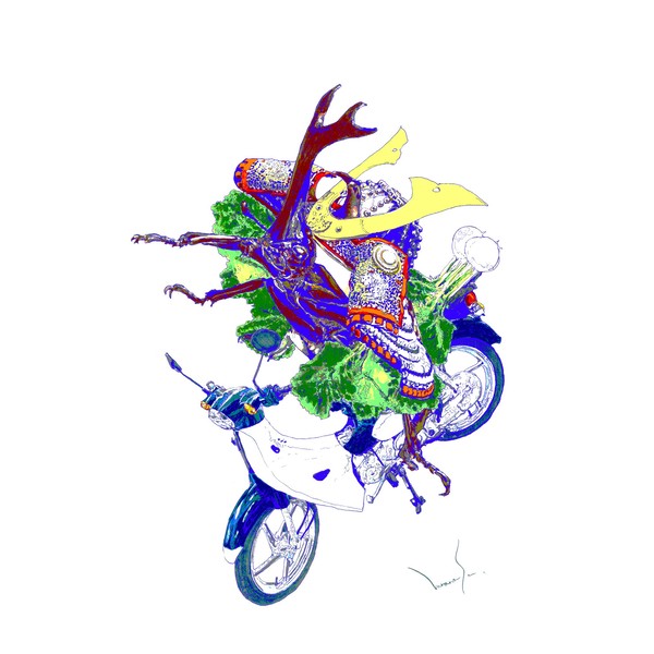 原画】『カブと、蕪と兜 被っとるカブト』 【公式通販】